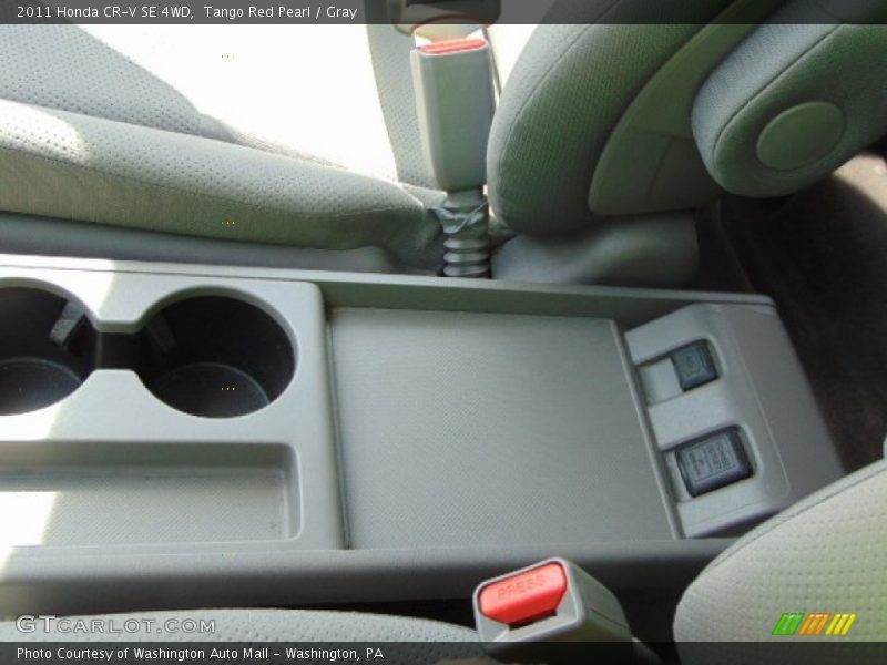 Tango Red Pearl / Gray 2011 Honda CR-V SE 4WD