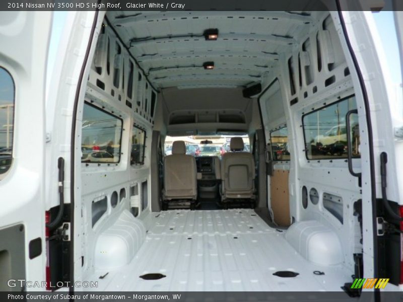 Glacier White / Gray 2014 Nissan NV 3500 HD S High Roof