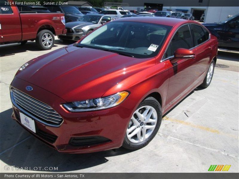 Sunset / Dune 2014 Ford Fusion SE