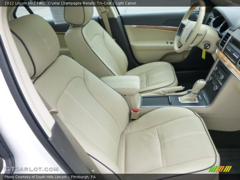 Crystal Champagne Metallic Tri-Coat / Light Camel 2012 Lincoln MKZ FWD