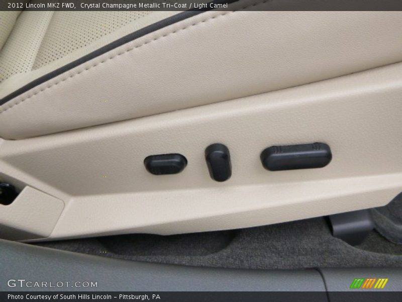 Crystal Champagne Metallic Tri-Coat / Light Camel 2012 Lincoln MKZ FWD