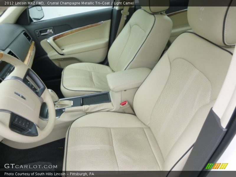 Crystal Champagne Metallic Tri-Coat / Light Camel 2012 Lincoln MKZ FWD