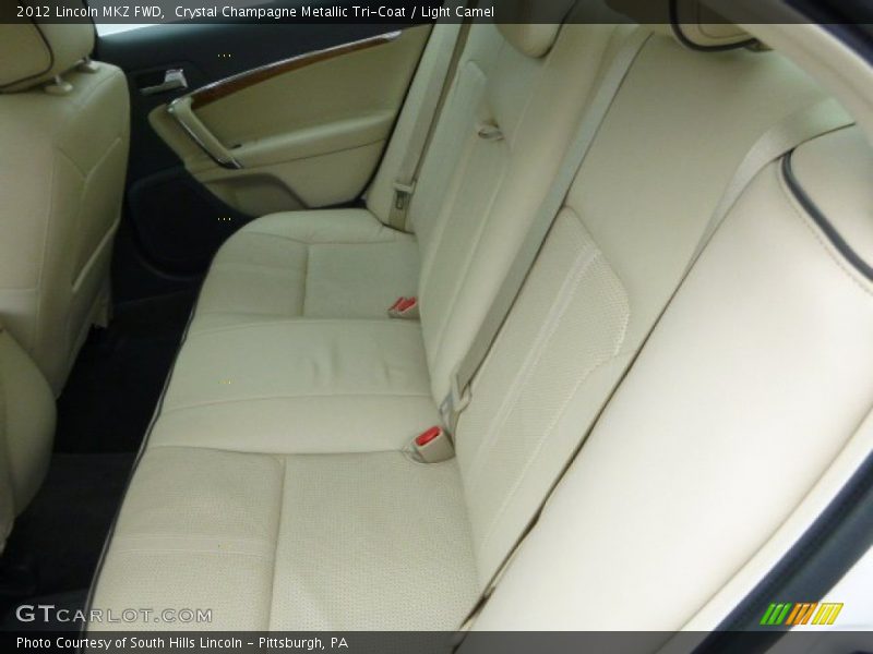 Crystal Champagne Metallic Tri-Coat / Light Camel 2012 Lincoln MKZ FWD