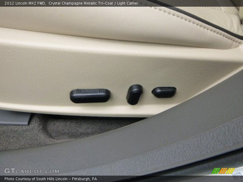 Crystal Champagne Metallic Tri-Coat / Light Camel 2012 Lincoln MKZ FWD