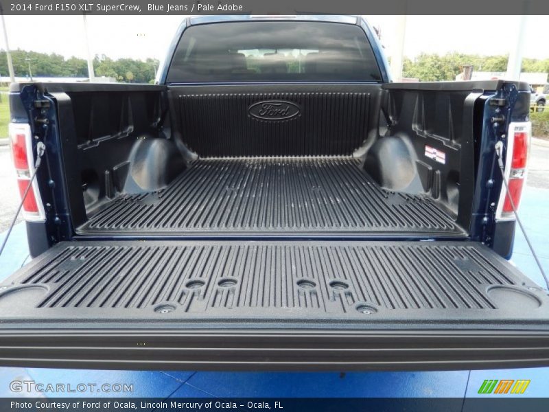 Blue Jeans / Pale Adobe 2014 Ford F150 XLT SuperCrew