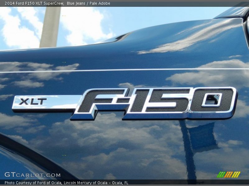 Blue Jeans / Pale Adobe 2014 Ford F150 XLT SuperCrew
