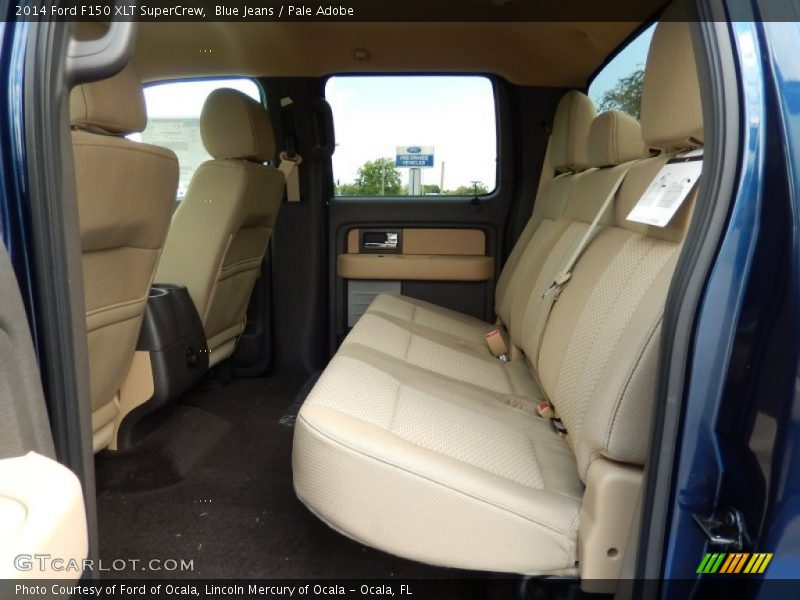 Blue Jeans / Pale Adobe 2014 Ford F150 XLT SuperCrew