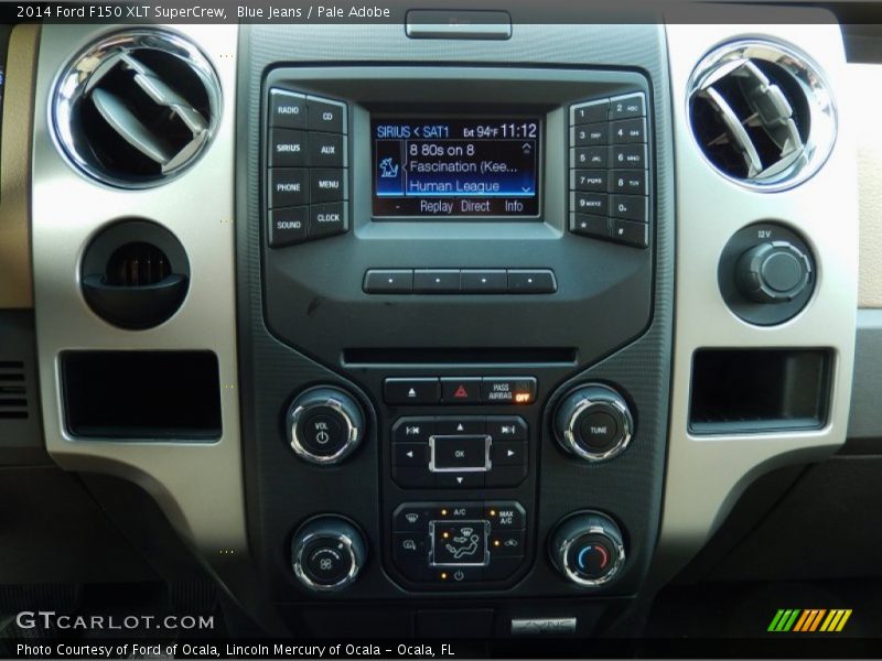 Blue Jeans / Pale Adobe 2014 Ford F150 XLT SuperCrew
