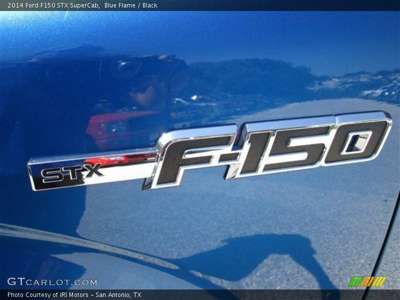 Blue Flame / Black 2014 Ford F150 STX SuperCab