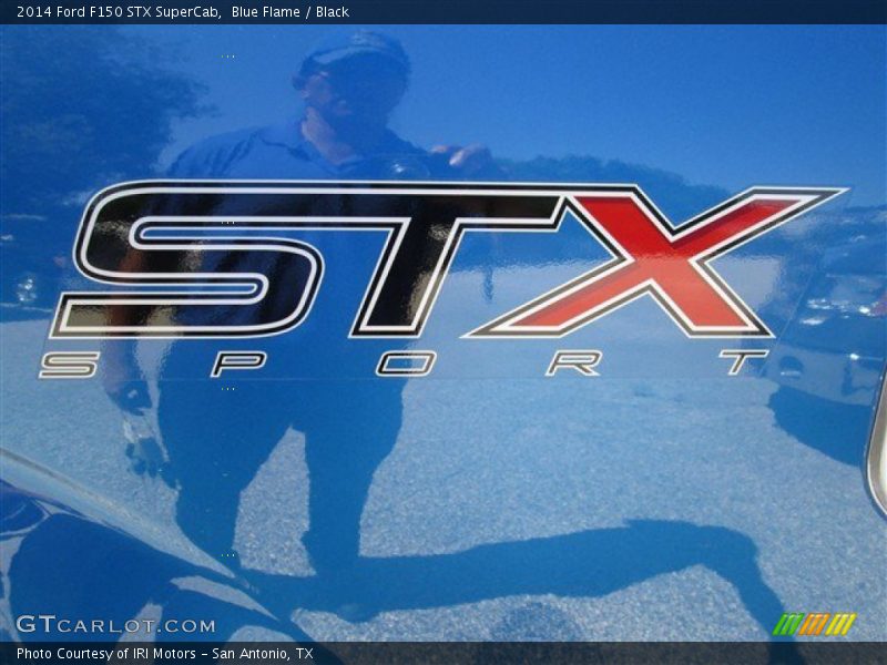 Blue Flame / Black 2014 Ford F150 STX SuperCab