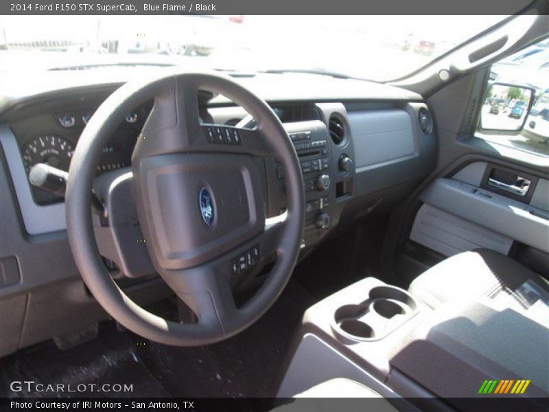 Blue Flame / Black 2014 Ford F150 STX SuperCab