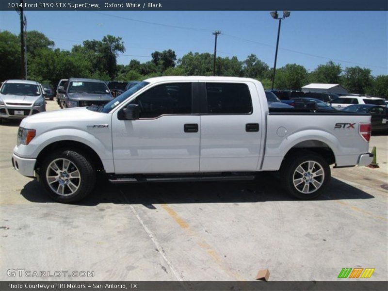 Oxford White / Black 2014 Ford F150 STX SuperCrew