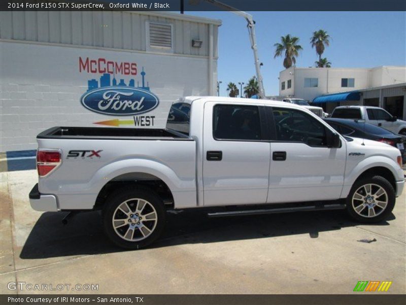 Oxford White / Black 2014 Ford F150 STX SuperCrew