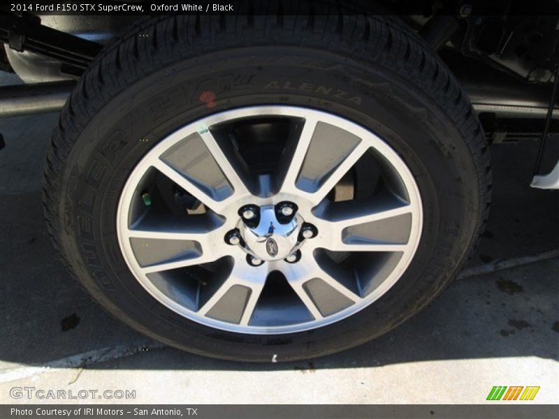 Oxford White / Black 2014 Ford F150 STX SuperCrew