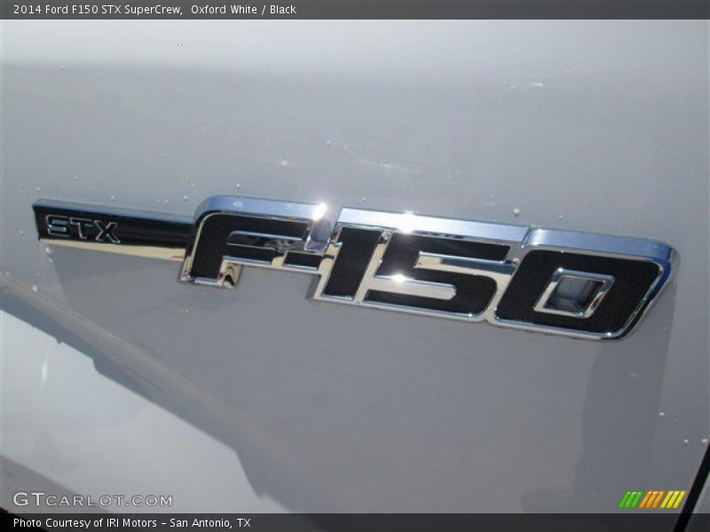 Oxford White / Black 2014 Ford F150 STX SuperCrew