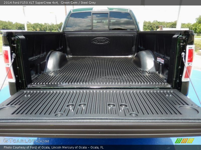 Green Gem / Steel Grey 2014 Ford F150 XLT SuperCrew 4x4