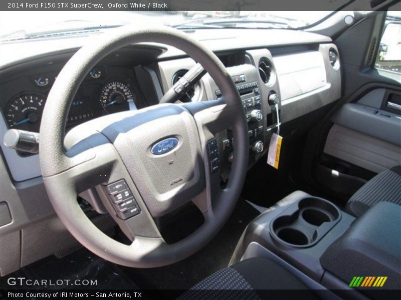 Oxford White / Black 2014 Ford F150 STX SuperCrew