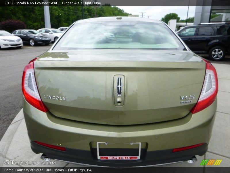 Ginger Ale / Light Dune 2013 Lincoln MKS EcoBoost AWD