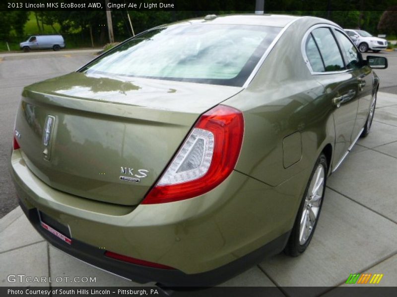 Ginger Ale / Light Dune 2013 Lincoln MKS EcoBoost AWD