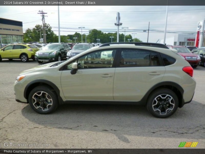 Desert Khaki / Black 2014 Subaru XV Crosstrek 2.0i Limited