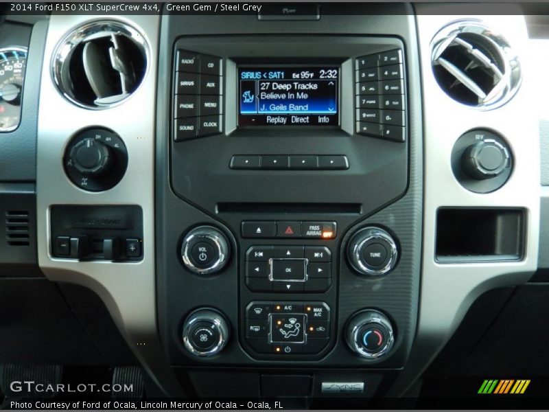 Green Gem / Steel Grey 2014 Ford F150 XLT SuperCrew 4x4