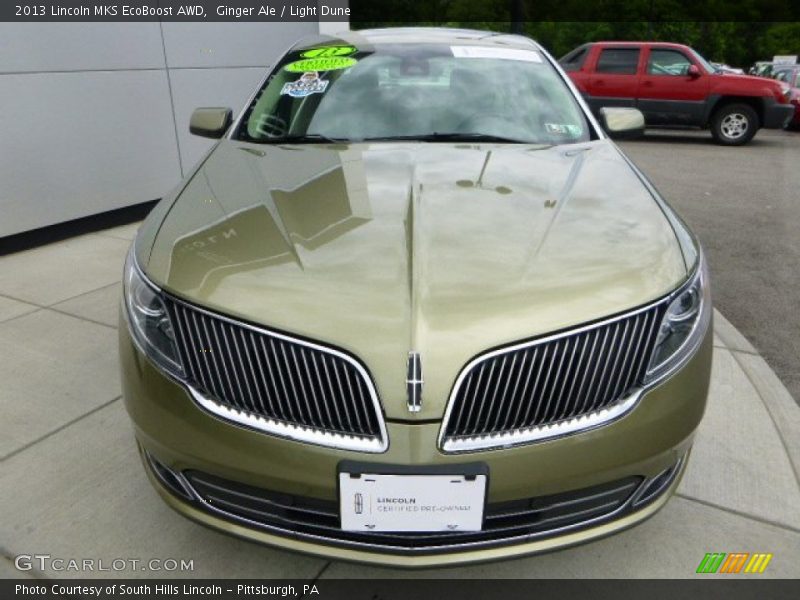 Ginger Ale / Light Dune 2013 Lincoln MKS EcoBoost AWD