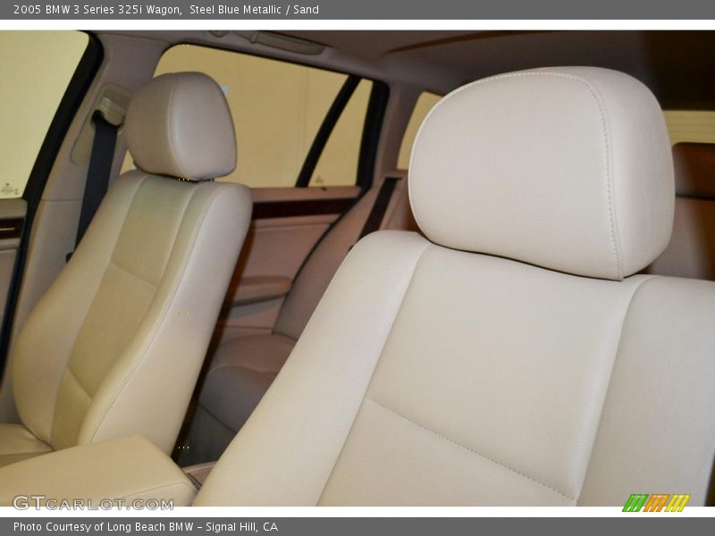 Steel Blue Metallic / Sand 2005 BMW 3 Series 325i Wagon