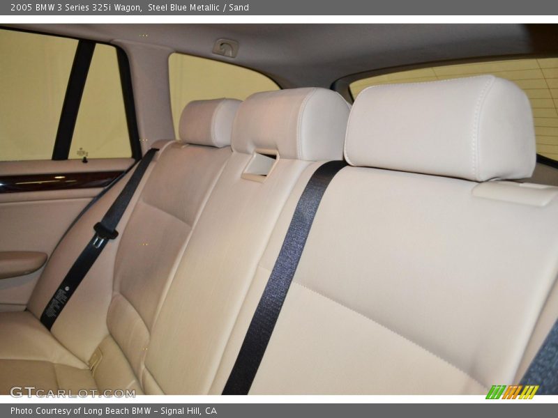 Steel Blue Metallic / Sand 2005 BMW 3 Series 325i Wagon