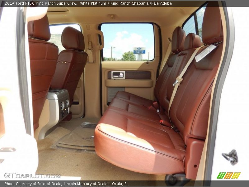 White Platinum / King Ranch Chaparral/Pale Adobe 2014 Ford F150 King Ranch SuperCrew