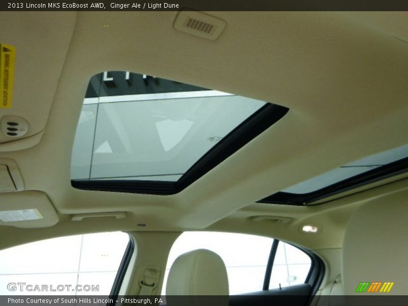 Ginger Ale / Light Dune 2013 Lincoln MKS EcoBoost AWD