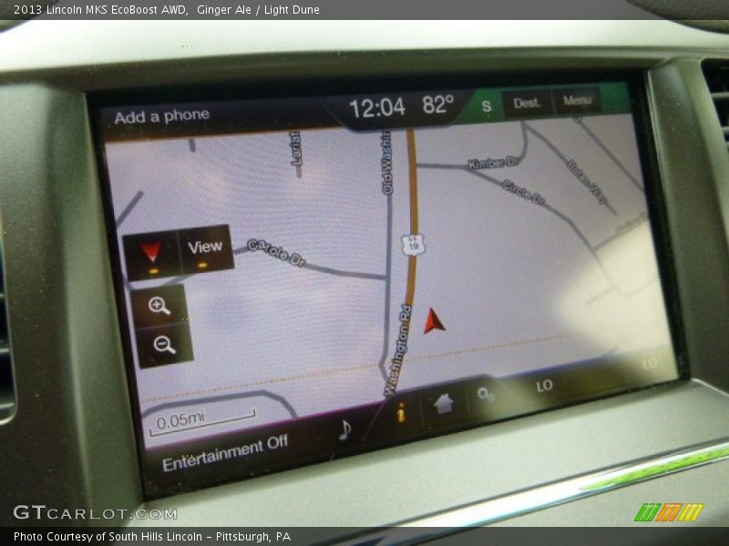 Ginger Ale / Light Dune 2013 Lincoln MKS EcoBoost AWD