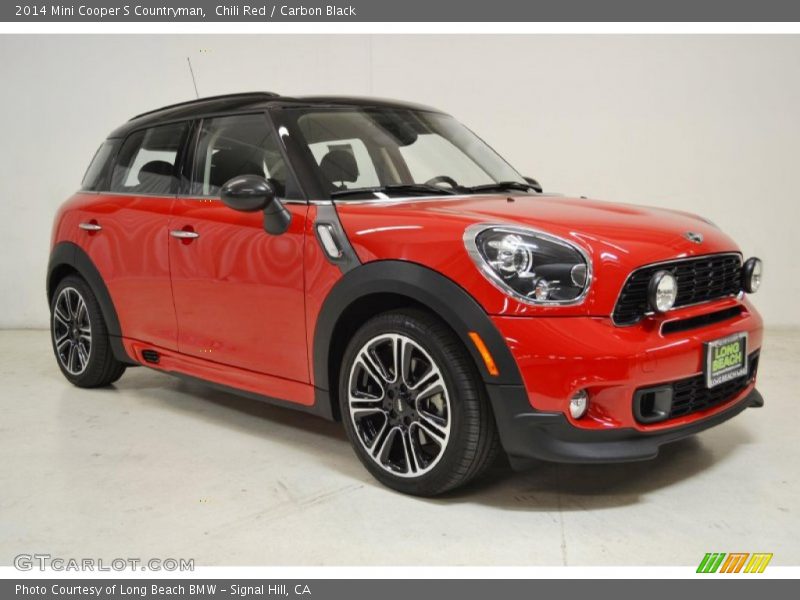 Chili Red / Carbon Black 2014 Mini Cooper S Countryman