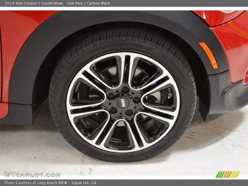 Chili Red / Carbon Black 2014 Mini Cooper S Countryman