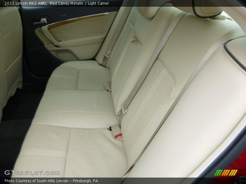 Red Candy Metallic / Light Camel 2012 Lincoln MKZ AWD