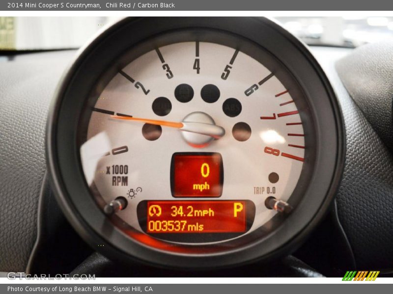 Chili Red / Carbon Black 2014 Mini Cooper S Countryman
