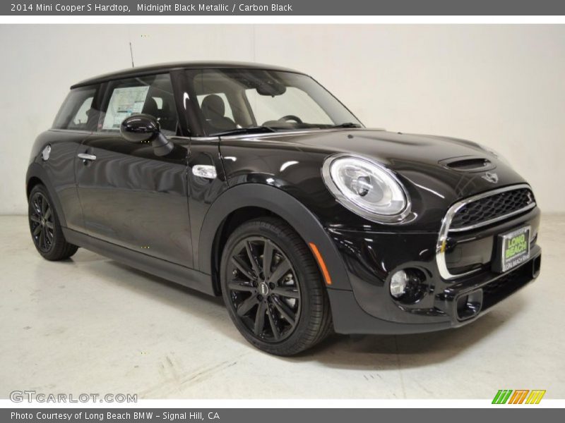 Midnight Black Metallic / Carbon Black 2014 Mini Cooper S Hardtop