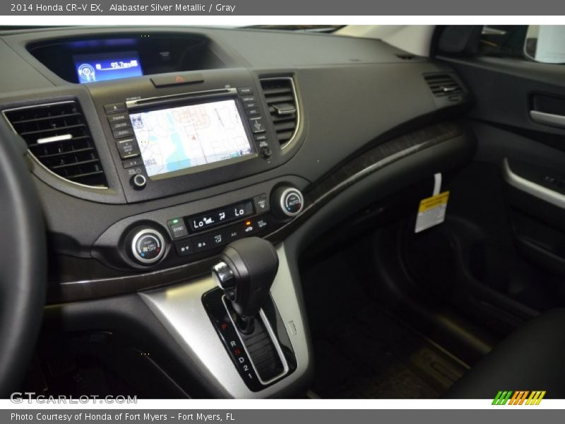 Alabaster Silver Metallic / Gray 2014 Honda CR-V EX
