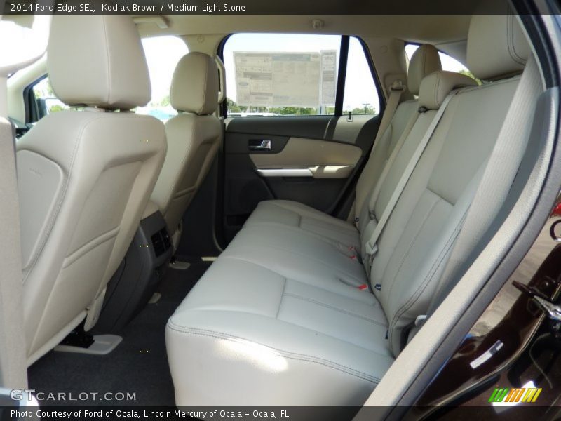 Rear Seat of 2014 Edge SEL