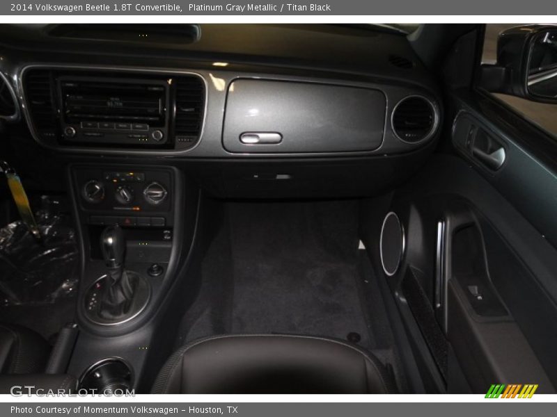 Platinum Gray Metallic / Titan Black 2014 Volkswagen Beetle 1.8T Convertible