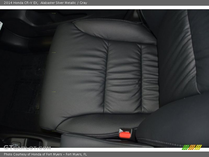 Alabaster Silver Metallic / Gray 2014 Honda CR-V EX