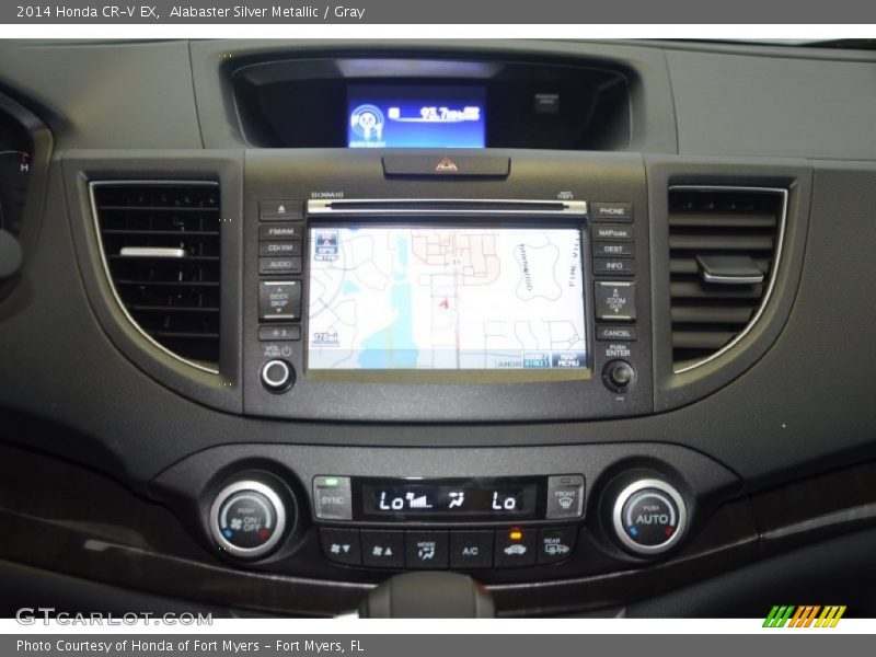 Alabaster Silver Metallic / Gray 2014 Honda CR-V EX