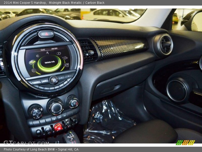 Midnight Black Metallic / Carbon Black 2014 Mini Cooper S Hardtop