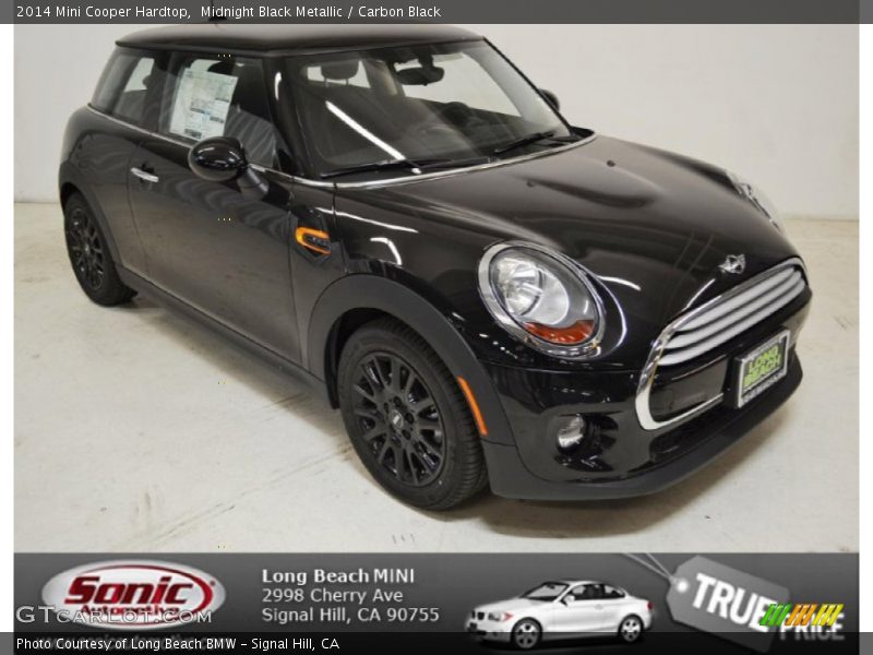 Midnight Black Metallic / Carbon Black 2014 Mini Cooper Hardtop