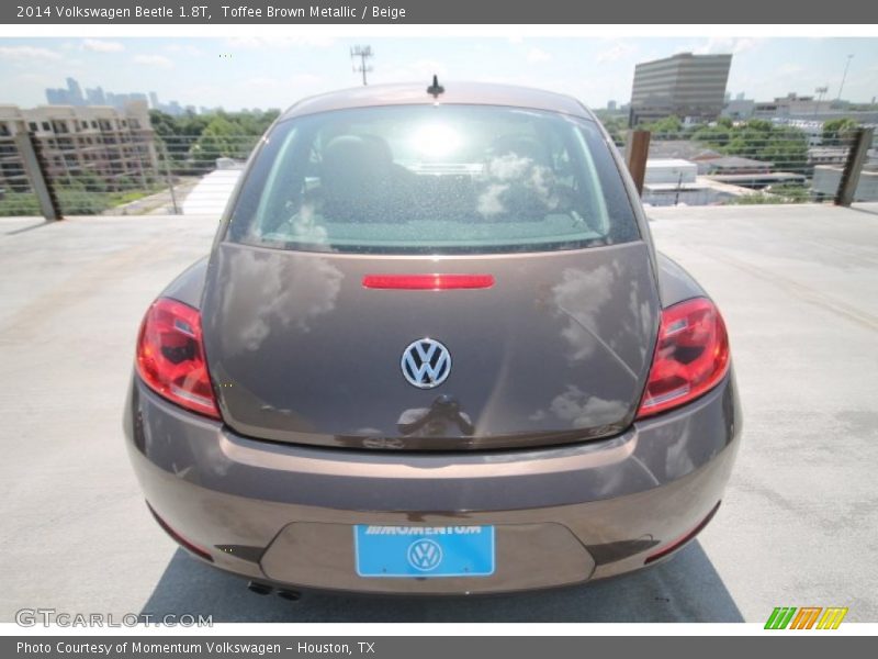 Toffee Brown Metallic / Beige 2014 Volkswagen Beetle 1.8T