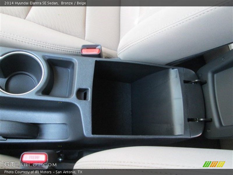 Bronze / Beige 2014 Hyundai Elantra SE Sedan