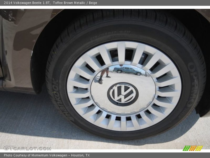 Toffee Brown Metallic / Beige 2014 Volkswagen Beetle 1.8T