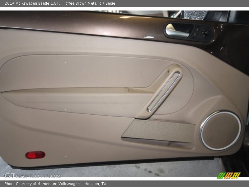 Toffee Brown Metallic / Beige 2014 Volkswagen Beetle 1.8T