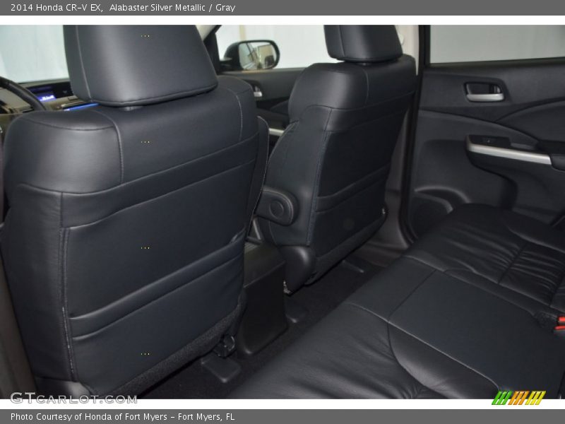 Alabaster Silver Metallic / Gray 2014 Honda CR-V EX