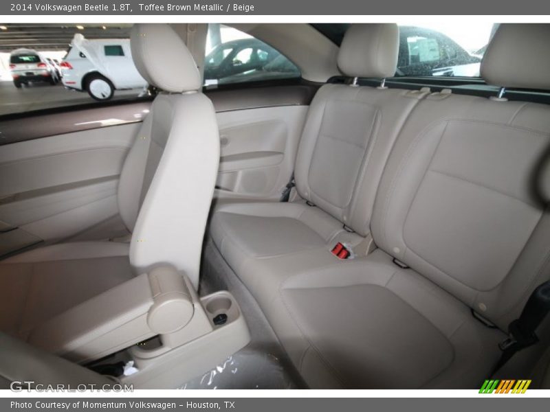 Toffee Brown Metallic / Beige 2014 Volkswagen Beetle 1.8T