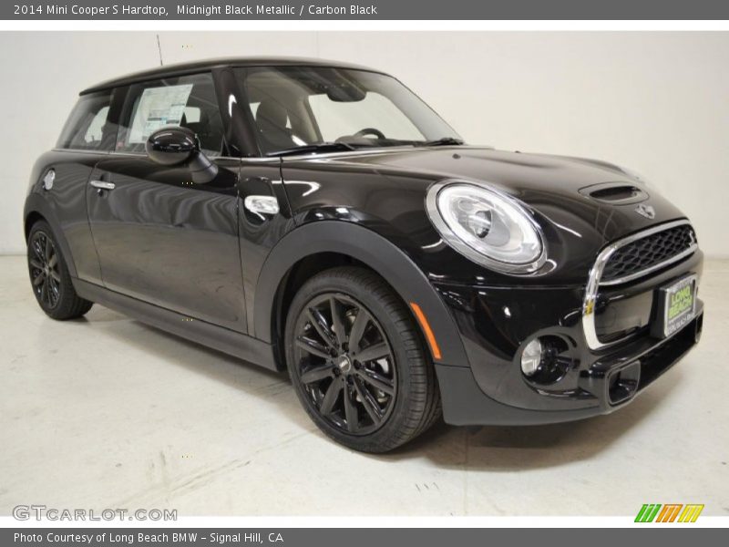 Midnight Black Metallic / Carbon Black 2014 Mini Cooper S Hardtop